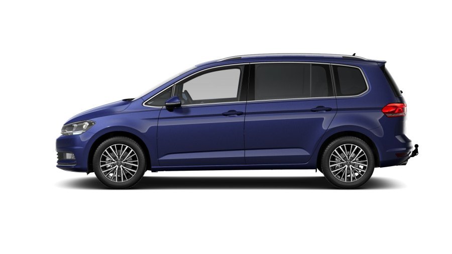 Volkswagen Touran, Touran HL 2,0 TDI 7DSG EVO, barva modrá