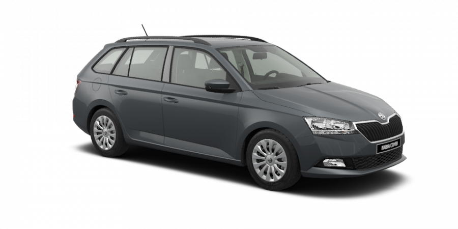 Škoda Fabia, 1,0 TSI 70 kW 5-stup. mech., barva šedá