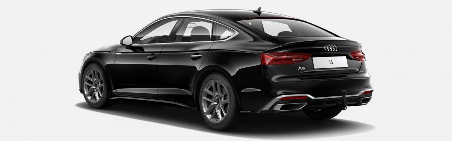 Audi A5, Nové A5 Sportback S line 35 TDI 120 kW, barva černá