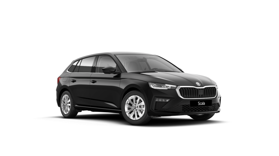 Škoda Scala, 1,0 TSI 85 kW 6-stup. mech., barva černá