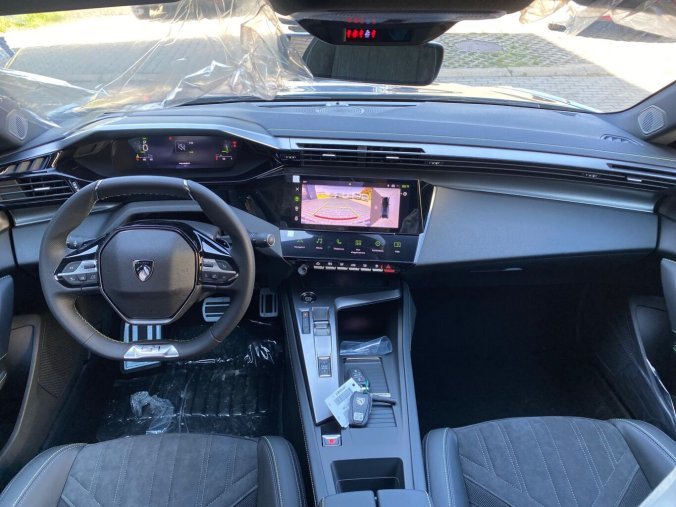 Peugeot 408, Peugeot 408  GT Plug-in HYBRID 225k - 0865, barva modrá