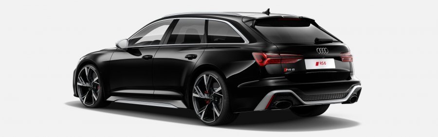 Audi A6, RS6 Avant TFSI 441 kW quattro, barva černá