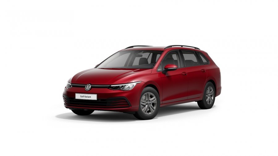 Volkswagen Golf Variant, Golf Variant Life 2,0 TDI 6G, barva červená