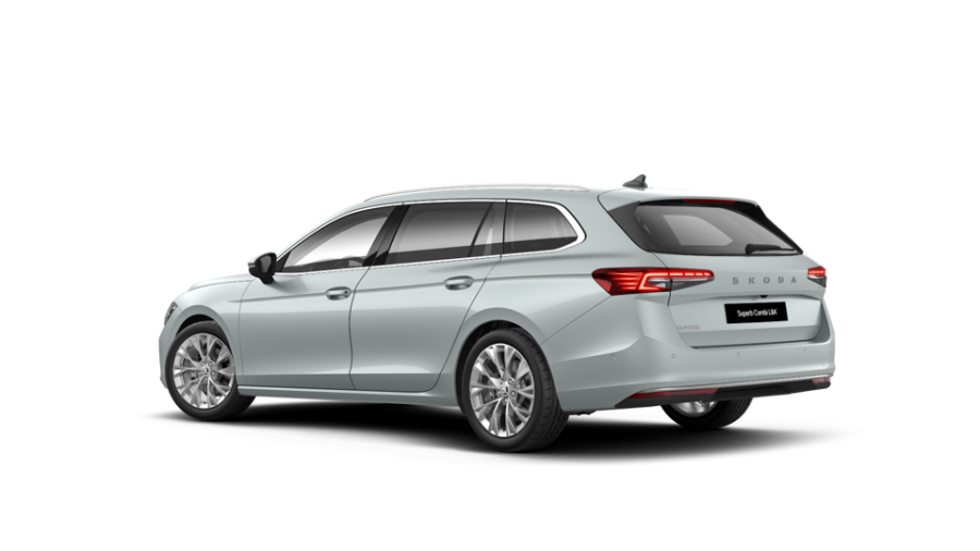 Škoda Superb, 2,0 TDI 110 kW 7-stup. automat., barva stříbrná