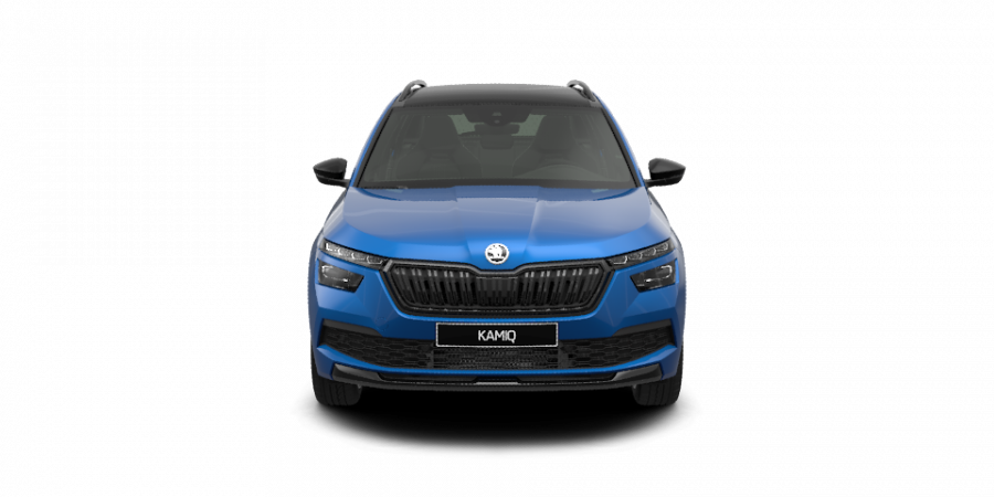 Škoda Kamiq, 1,5 TSI 110 kW 6-stup. mech., barva modrá