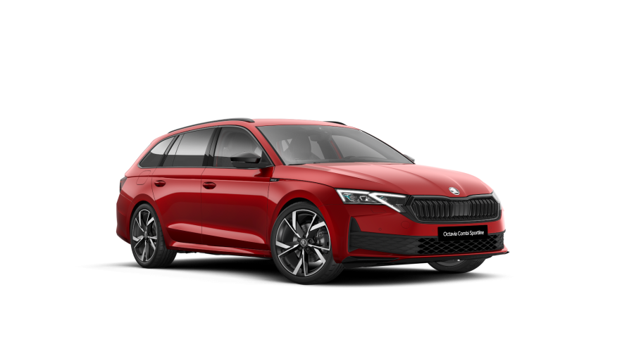 Škoda Octavia, 1,5 TSI Hybrid 110 kW 7° automatická DSG, barva červená