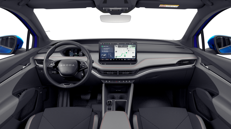 Škoda Elroq, 63 kWh 1° převodovka, barva modrá