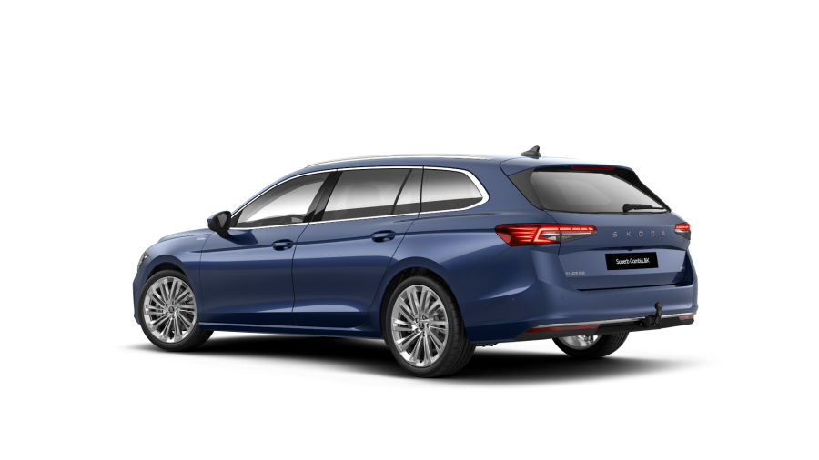 Škoda Superb, 2,0 TDI 142 kW 7-stup. automat. 4x4, barva modrá