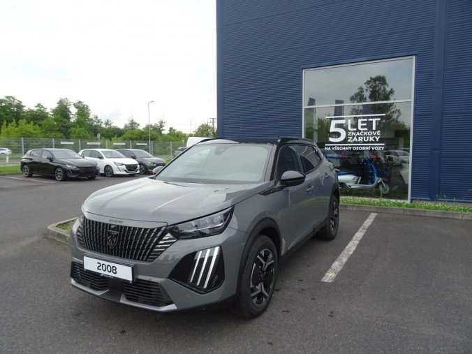 Peugeot 2008, Peugeot 2008 GT PureTech 130k EAT8, barva šedá
