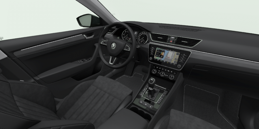 Škoda Superb, 2,0 TDI 140 kW 7-stup. automat., barva šedá