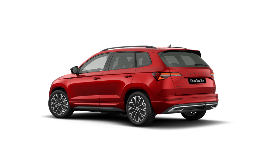 Škoda Karoq, 1,5 TSI 110 kW 7-stup. automat., barva červená