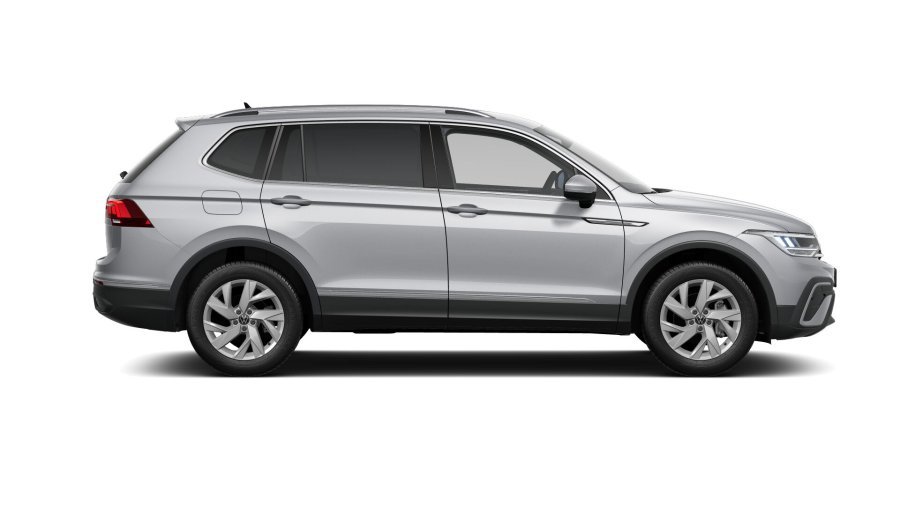 Volkswagen Tiguan Allspace, Allspace Life 1,5 TSI 110 kW 7DSG, barva stříbrná