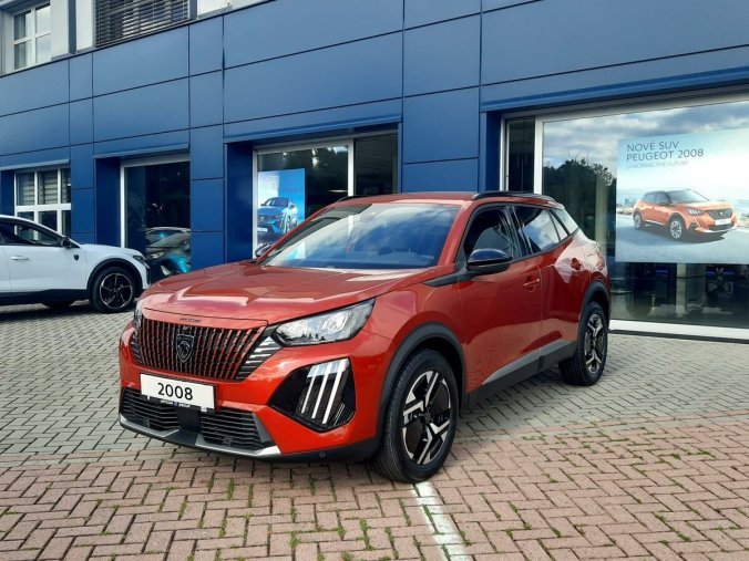 Peugeot 2008, Peugeot 2008 2008 ALLURE PureTech 130 S&S E, barva červená