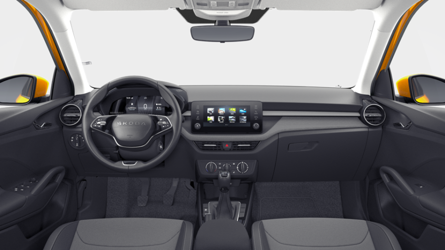 Škoda Fabia, 1,0 TSI 70 kW 5° manuální, barva oranžová