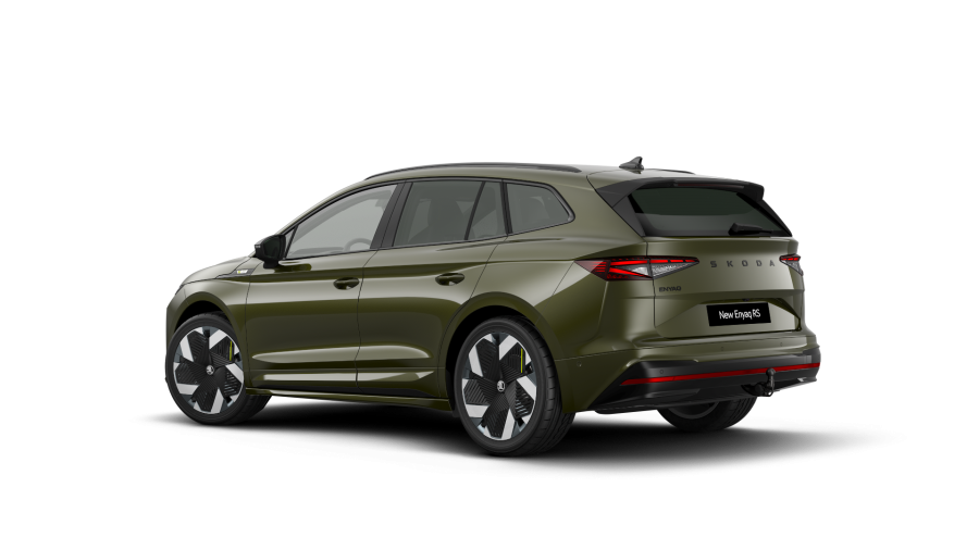 Škoda Enyaq iV, 82 kWh 250 kW 1° převodovka 4x4, barva zelená