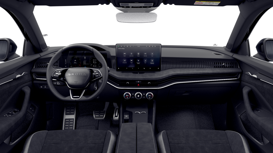 Škoda Superb, 1,5 TSI iV 150 kW 6-stup. automat., barva černá