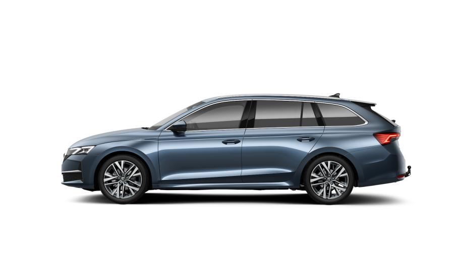 Škoda Octavia, 1,5 TSI Hybrid 110 kW 7° automatická DSG, barva modrá