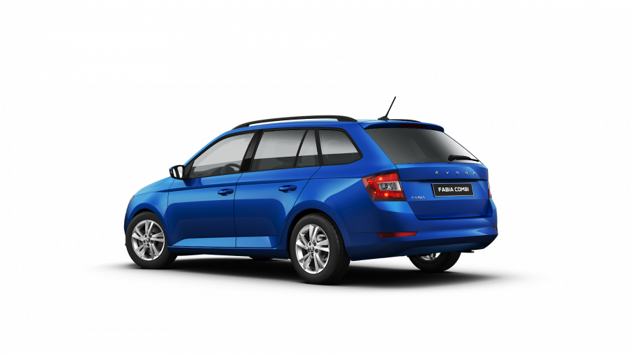 Škoda Fabia, 1,0 TSI 70 kW 5-stup. mech., barva modrá