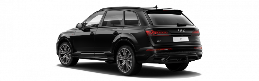 Audi Q7, Q7 S line 55 TFSI quattro, barva černá