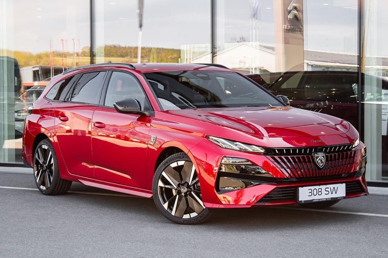 Peugeot 308, Peugeot 308 1,5 SW GT BlueHDi 130 EAT8, barva červená