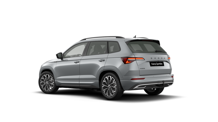 Škoda Karoq, 1,5 TSI 110 kW 7-stup. automat., barva stříbrná