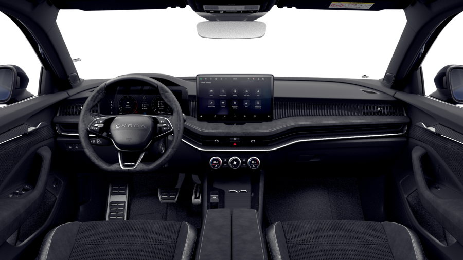 Škoda Superb, 2,0 TSI 195 kW 7-stup. automat. 4x4, barva modrá
