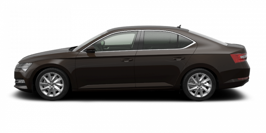 Škoda Superb, 2,0 TDI 110 kW 7-speed automat., barva hnědá