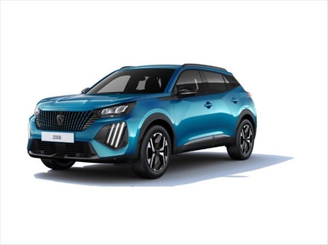 Peugeot 2008, Peugeot 2008 1,2 ALLURE Turbo 100 MAN6, barva modrá