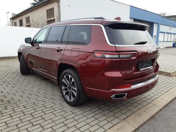 Jeep Grand Cherokee, L 5,7 V8 Overland  7 míst, barva červená