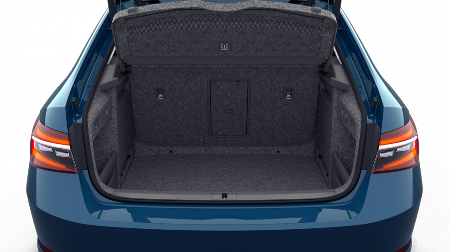 Škoda Superb, 2,0 TDI 110 kW 7-stup. automat., barva modrá