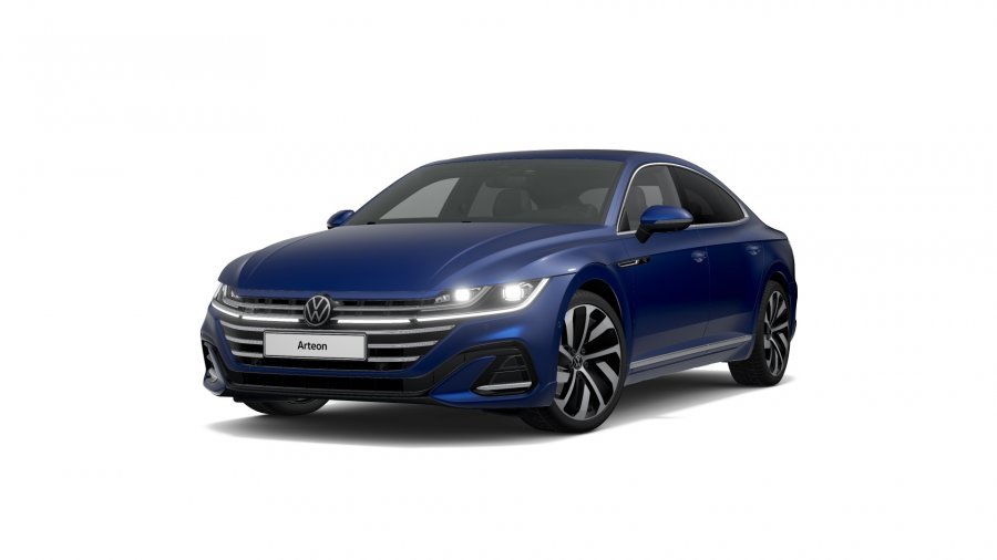 Volkswagen Arteon, Arteon R-Line 2,0 TDI 7DSG 4MOT, barva modrá
