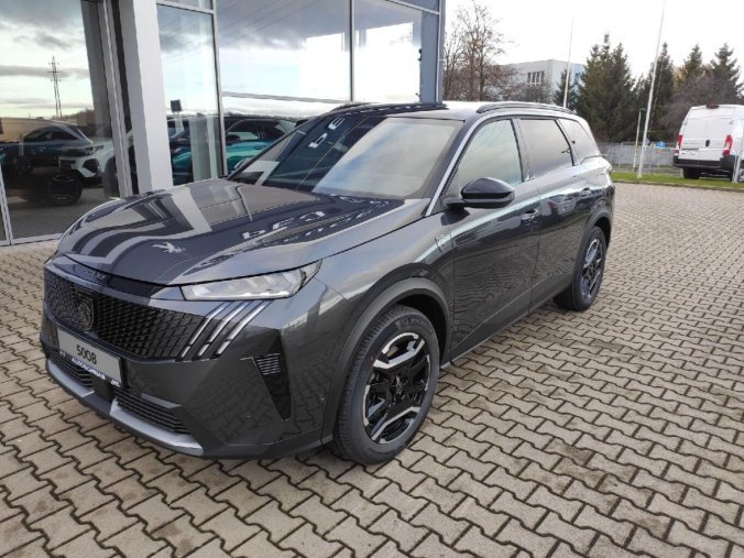Peugeot 5008, Peugeot 5008 GT Plug-in HYBRID 195k  e-DCS7, barva šedá