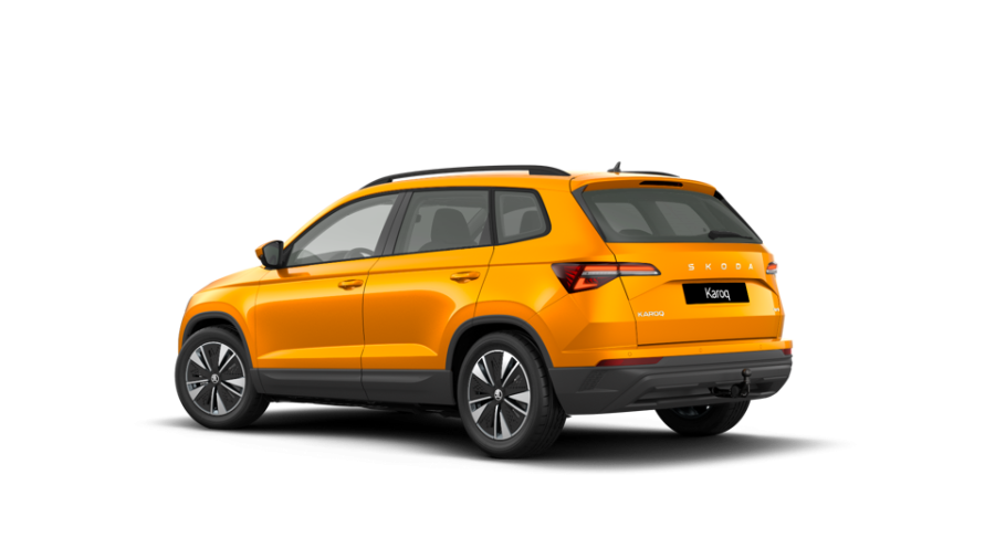 Škoda Karoq, 2,0 TDI 110 kW 7° automatická DSG 4x4, barva oranžová