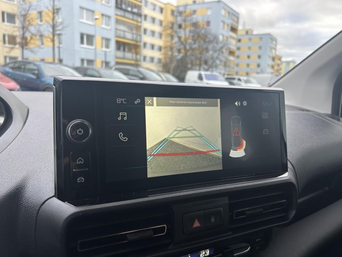 Peugeot Partner, Peugeot Partner Polocombi L2 1000 1.5 HDi 100k, barva bílá