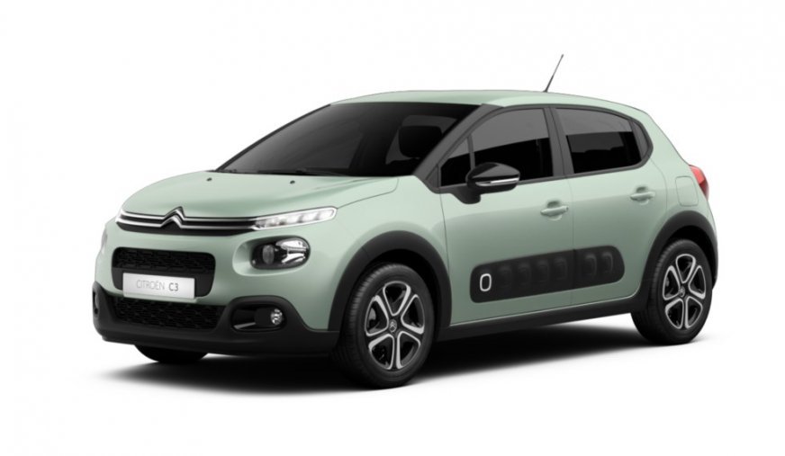 Citroën C3, 1.2 PureTech 82, barva zelená