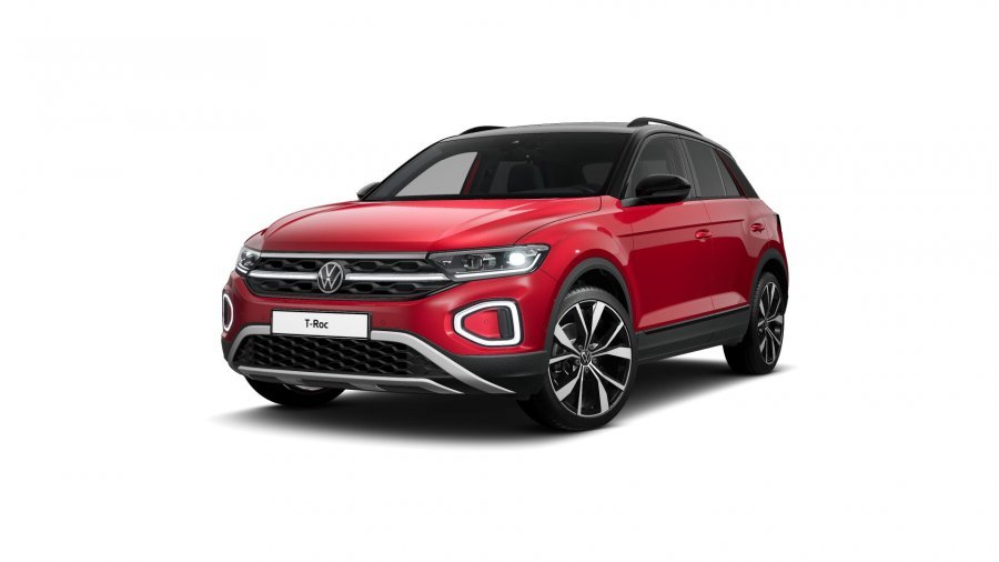 Volkswagen T-Roc, T-Roc Style 1,5 TSI 110 kW 7DSG, barva červená