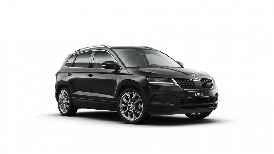 Škoda Karoq, 2,0 TDI 110 kW 7-stup. automat. 4x4, barva černá
