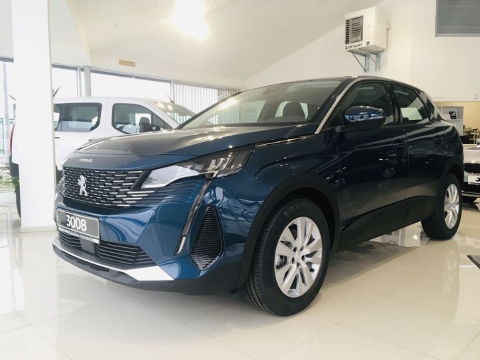 Peugeot 3008, ACTIVE PACK 1.5 BlueHDi 130 MAN6, barva modrá