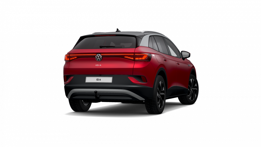 Volkswagen ID.4, ID.4 Pro Performance 150 kW, kap. 77 kWh, barva červená
