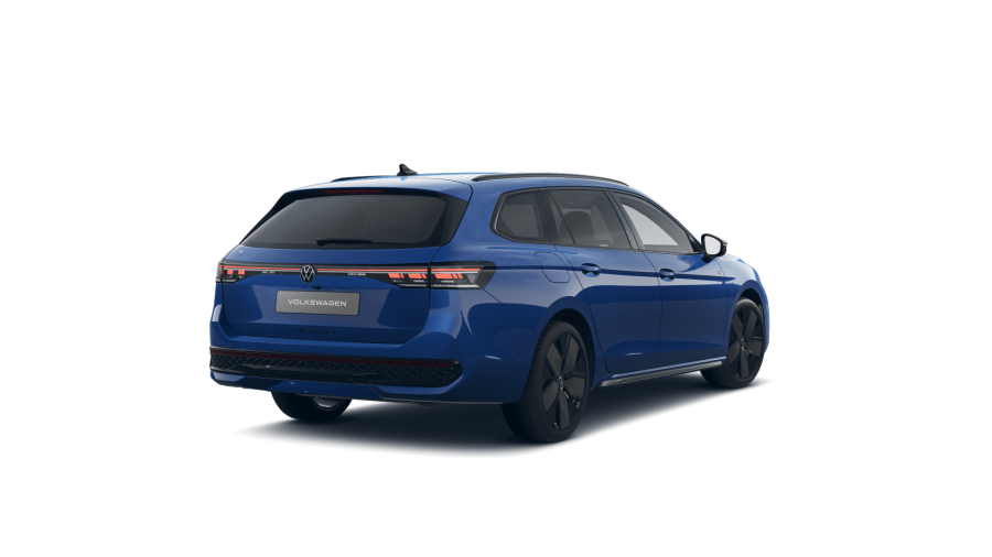 Volkswagen Passat, Passat R-Line 1,5 TSI 150 kW eHybrid, barva modrá