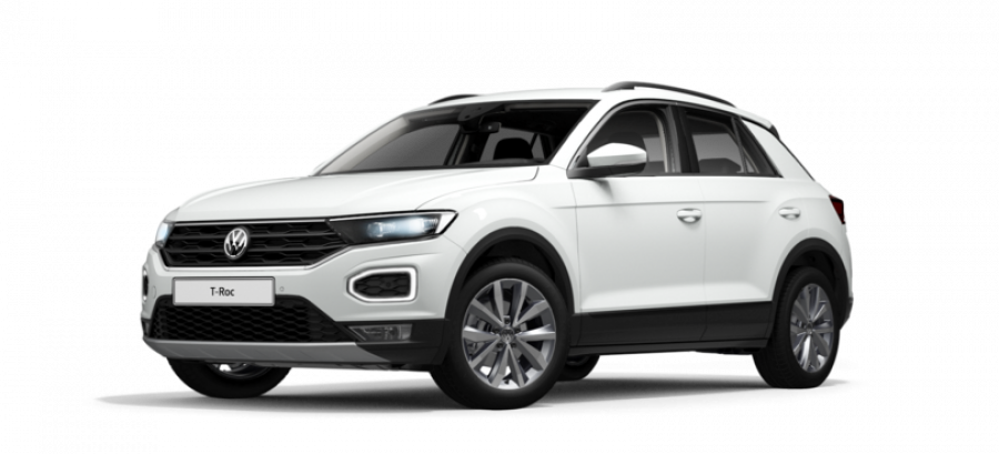 Volkswagen T-Roc, Maraton Edition 1,5 TSI ACT 6G, barva bílá