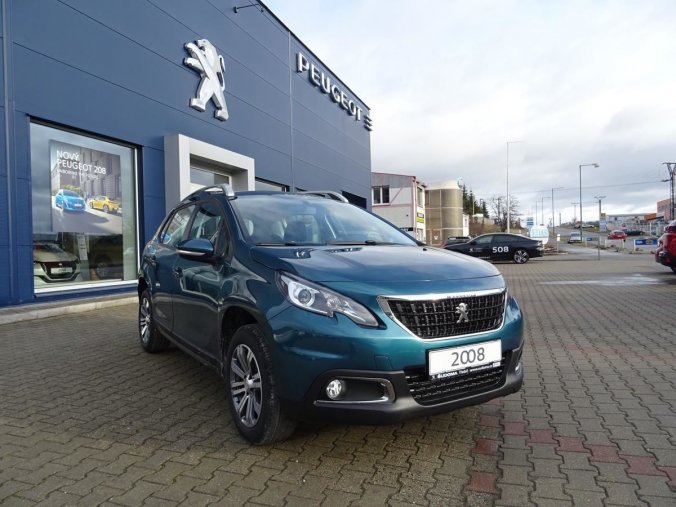 Peugeot 2008, ACTIVE 1.2 PureTech 82k MAN5, barva zelená
