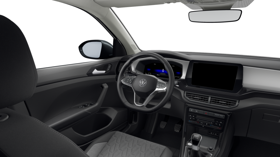 Volkswagen T-Cross, T-Cross People 1.0 TSI 85 kW 6G, barva černá