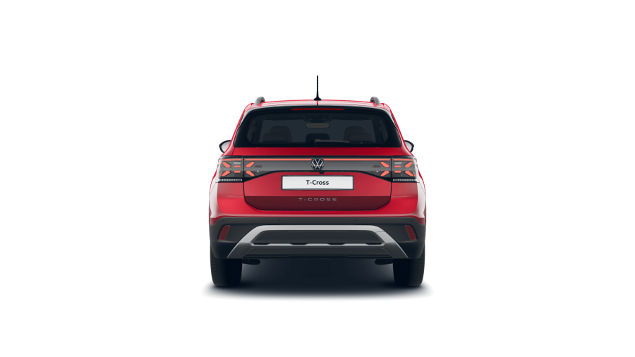 Volkswagen T-Cross, T-Cross Style 1.0 TSI 85 kW 7DSG, barva červená