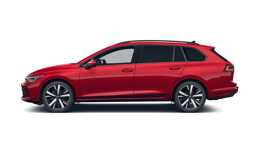 Volkswagen Golf Variant, Golf Variant People 1,5 eTSI 7DSG mHEV, barva červená