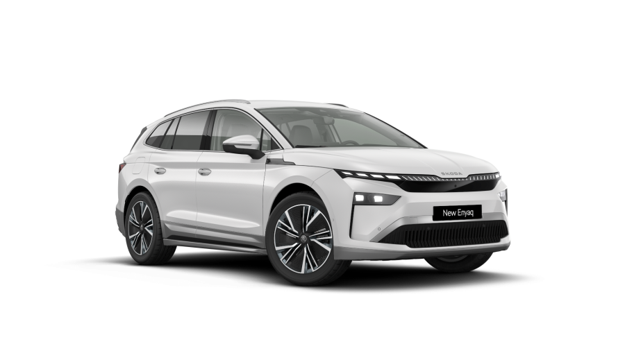 Škoda Enyaq iV, 82 kWh 210,00 kW 1° automatická 4x4, barva bílá