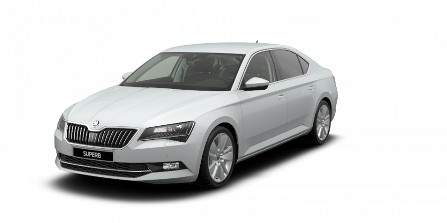 Škoda Superb, 2,0 TDI 140 kW 7-stup. automat., barva bílá