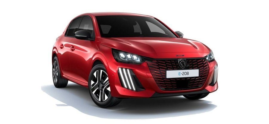 Peugeot 208, Peugeot 208 ALLURE Hybrid 110 e-DCS6, barva červená
