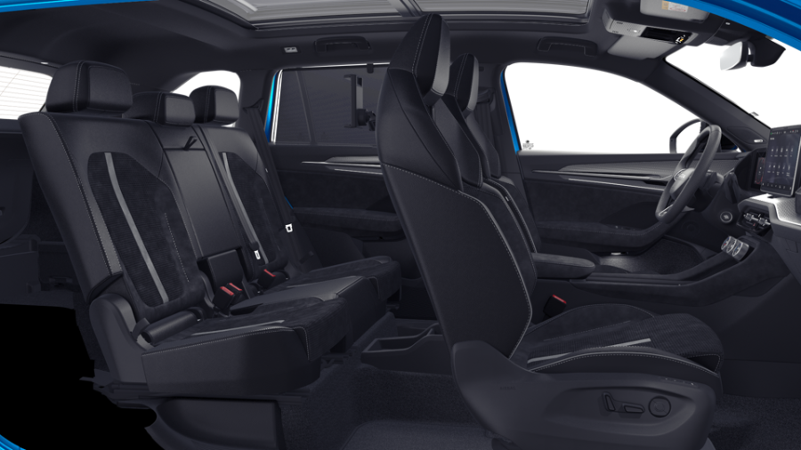 Škoda Kodiaq, 1,5 TSI iV 150 kW 6° automatická DSG, barva modrá