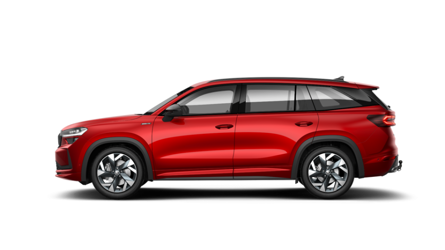 Škoda Kodiaq, 2,0 TDI 142 kW 7-stup. automat. 4x4, barva červená